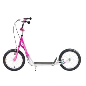 Sparkcykel Scooter City vit/rosa Worker