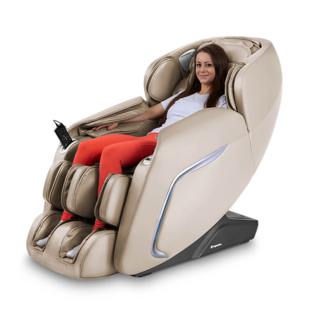 Massagefåtölj Carlita, white, inSPORTline