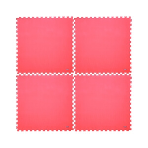 Pusselmatta EVA40 200 x 200 cm röd inSPORTline