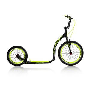 Sparkcykel Active 4.4 black/yellow Crussis