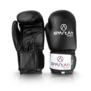 Spartan Top Ten Boxing Gloves, black, 12 oz