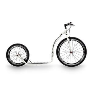 Sparkcykel Urban 4.1, white/black, Crussis