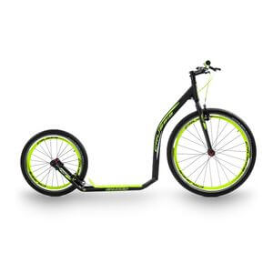 Sparkcykel Urban 4.2 black/yellow Crussis