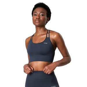 Ribbed Define Seamless Sports Bra smokey blue ICANIWILL