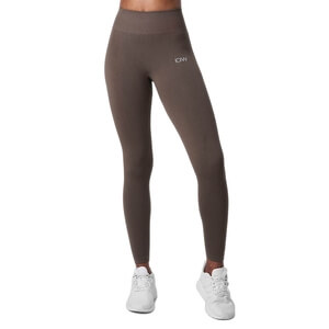 Ribbed Define Seamless Tights dark sand ICANIWILL