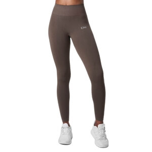 Ribbed Define Seamless Tights, dark sand, ICANIWILL