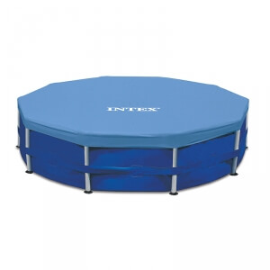 Poolöverdrag, 457 cm rörpool, Intex
