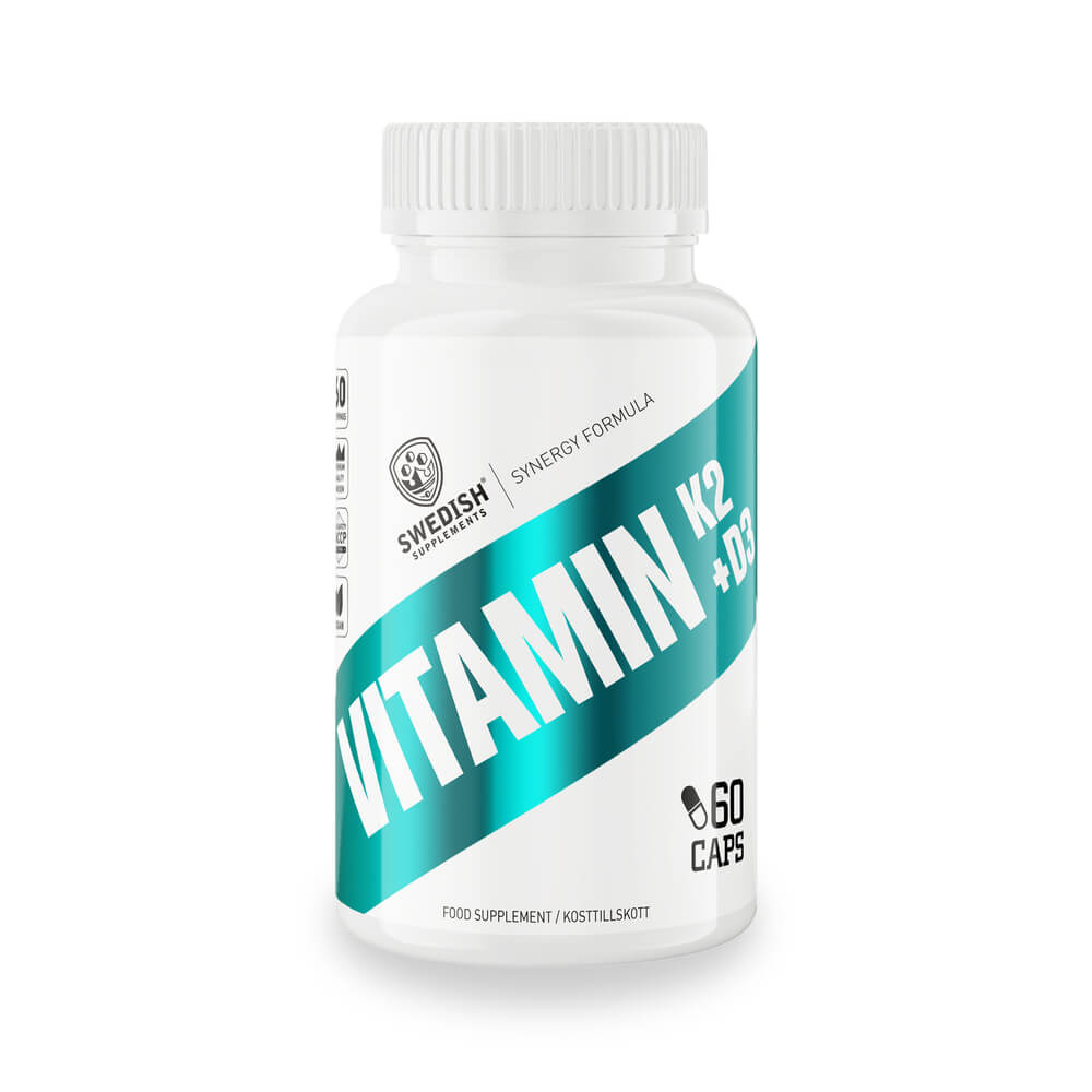 Vitamin K2+D3, 60 kapslar
