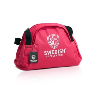 Kolla in Ladies Gym Bag, pink, Swedish Supplements hos SportGymButiken.se