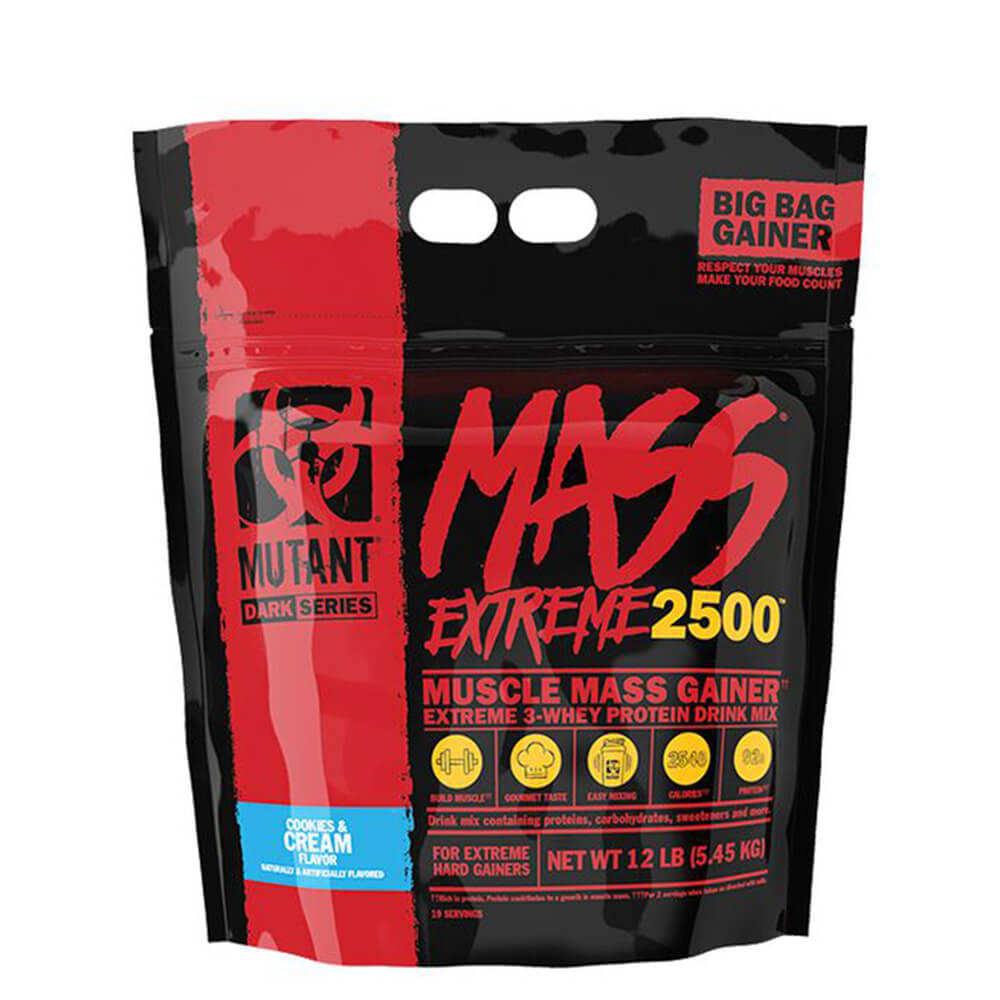 Mutant Mass Extreme 2500, 5,45 kg, Cookies &amp Cream