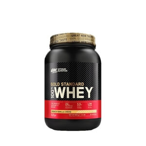Produktfoto för Optimum Nutrition 100% Whey Gold French Vanilla Creme 900g