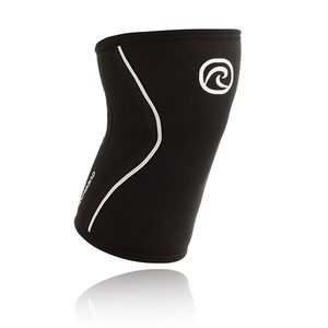 Kolla in RX Knee Sleeve, 7 mm, black, Rehband hos SportGymButiken.se