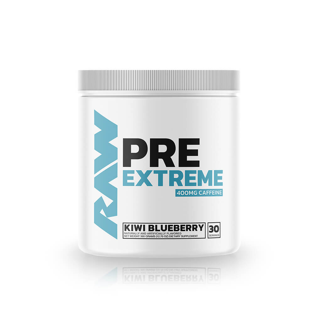 RAW, Pre Extreme PWO Kiwi Blueberry, 360g