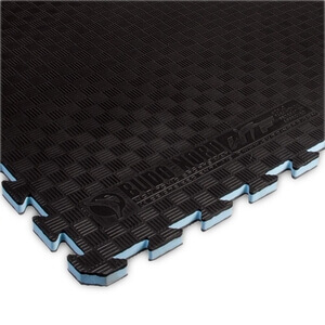 Kolla in Pusselmatta 100 x 100 x 2.3 cm, svart/gr, Budo-Nord hos SportGymButike