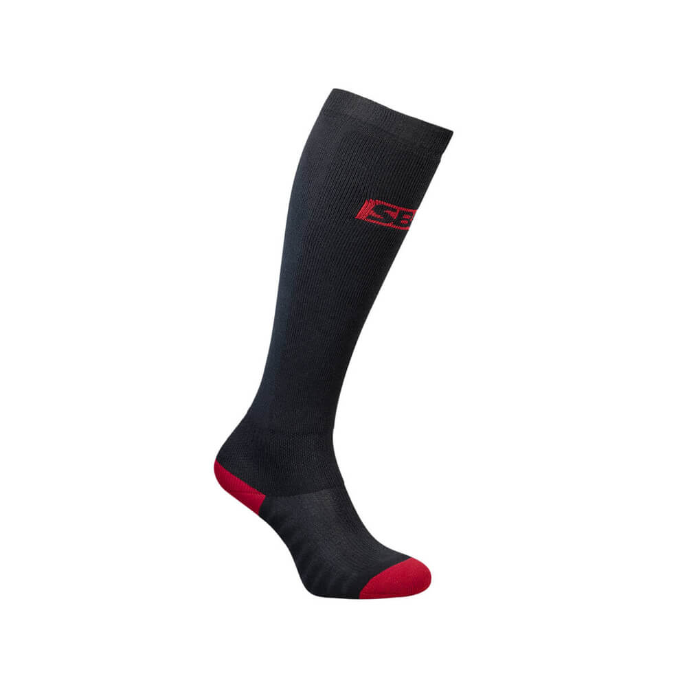 SBD Deadlift Socks, black/red, large