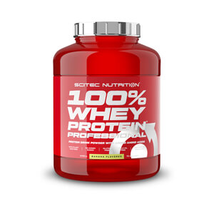 100 % Whey Protein Professional, Scitec Nutrition, 2350 g i gruppen Kosttillskott / Proteinpulver hos Sportgymbutiken.se (SC-101137r)