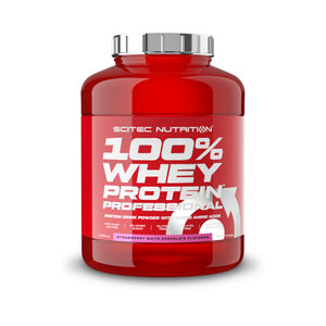 100 % Whey Protein Professional, 2350 g, Strawberry White Chocolate