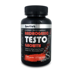 Androgenic Testo Growth, 120 kapslar, Sportlab