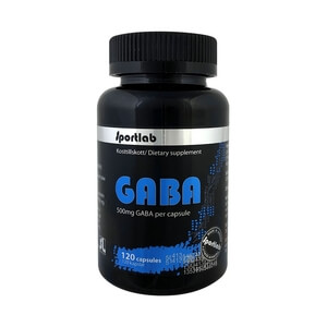 GABA 500 mg 120 kapslar Sportlab
