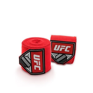 Kolla in Hand Wraps 450 cm, red, UFC hos SportGymButiken.se