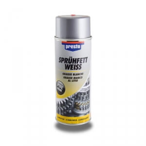 Sprayfett vitt 400ml, Presto