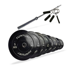 Bumper SkivstĆngsset 120 kg, Tunturi