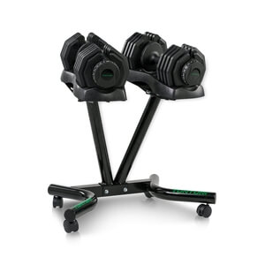 Selector Dumbbells 2 x 25 kg & Hantelställ, Tunturi
