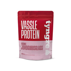 Kolla in Tyngre Vassle, 900 g, Krmig Jordgubbsglass hos SportGymButiken.se
