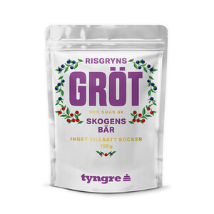 Tyngre Grtmix, 750 g, Risgrynsgrt, Skogens Br i gruppen Butiken Skvde hos Sportgymbutiken.se (TY-92223)