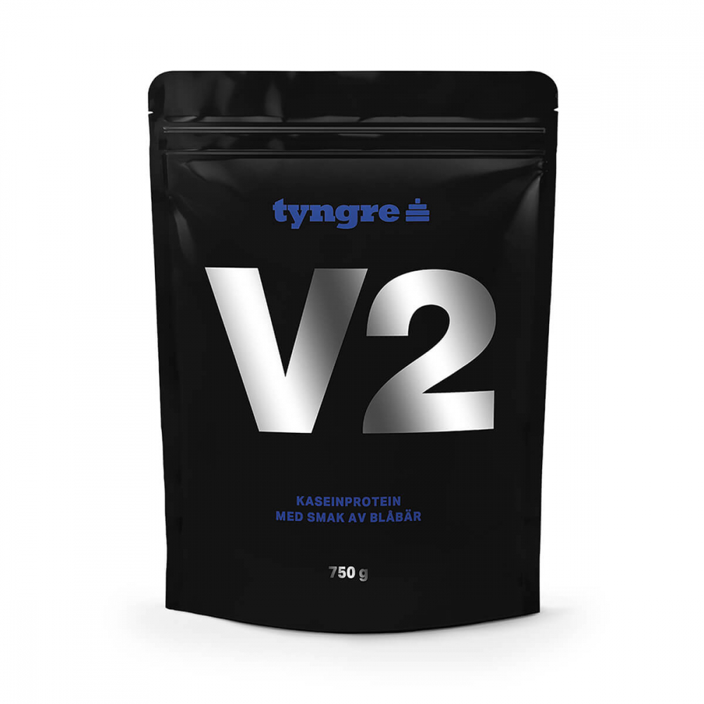 Tyngre Kasein 750 g Sampe V2 Blåbär