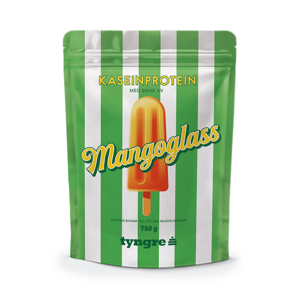 Tyngre Kasein, 750 g, Mangoglass