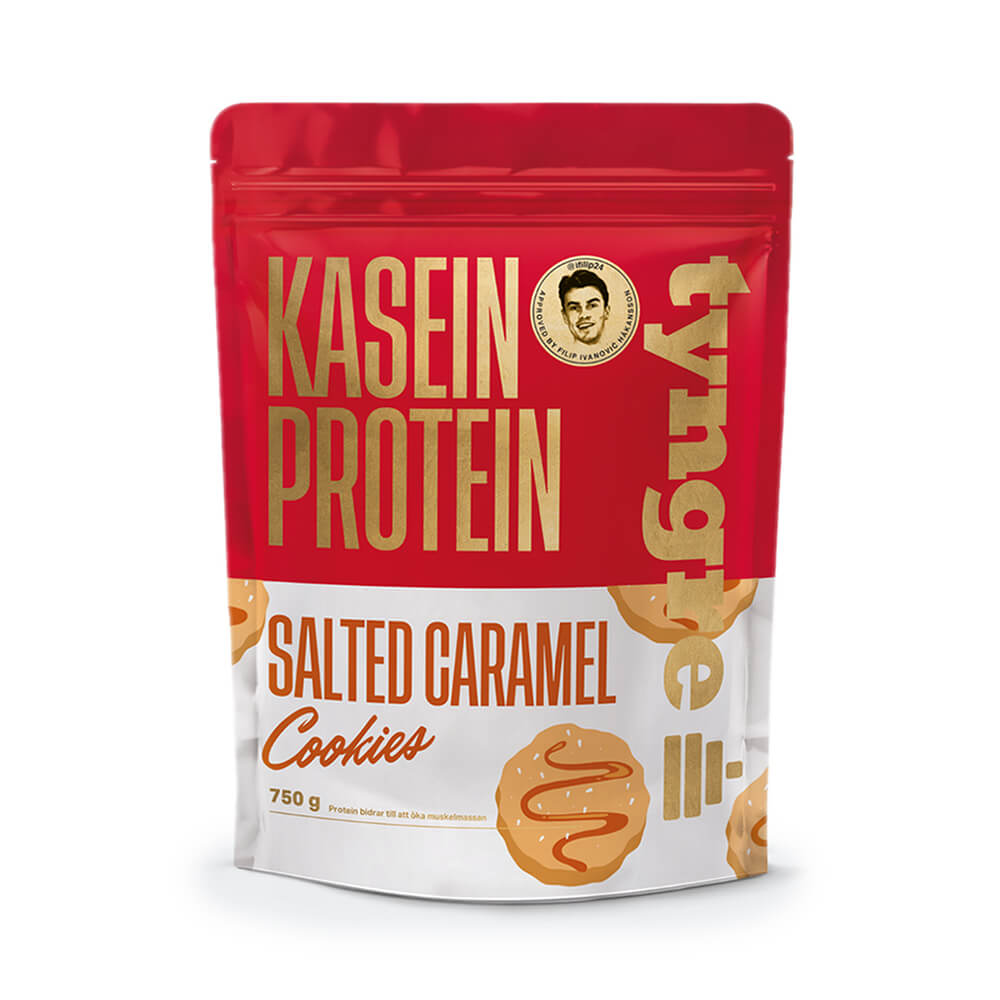 Tyngre Kasein, 750 g, Salted Caramel Cookies