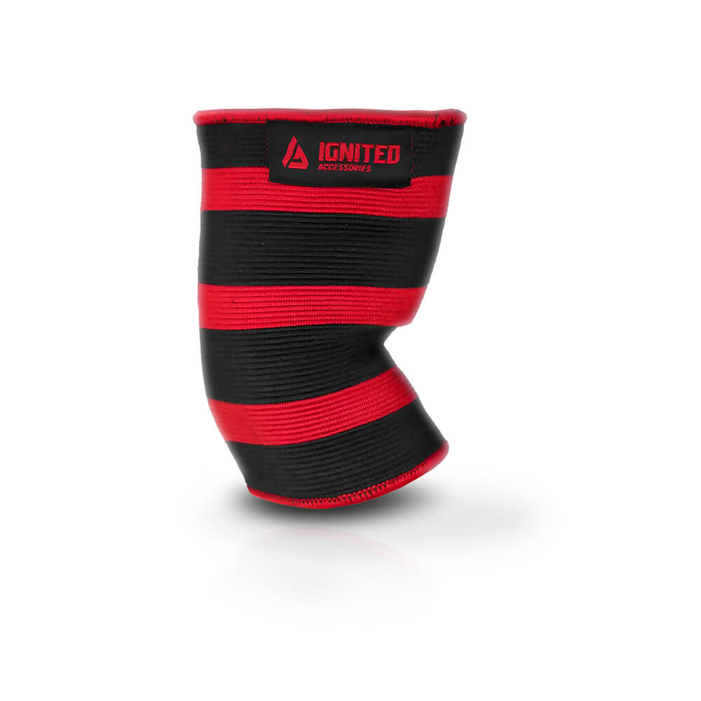 Premium Elbow Sleeve, black/red, xlarge