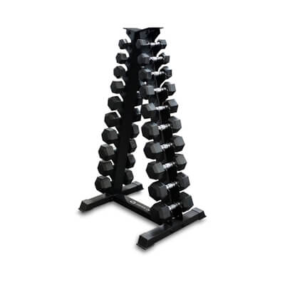 Hexhantelset med stll, 10 par, JTC Power