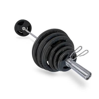 Olympiskt Skivstngsset Tri-Grip 128 kg, JTC Power