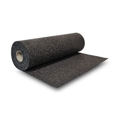 Gymgolv, svart/gr, 6 mm JTC Fitness
