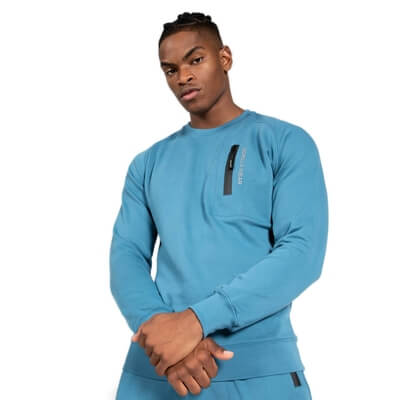 Newark Sweater, blue, Gorilla Wear