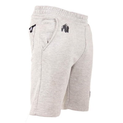 Los Angeles Sweat Shorts, grey, Gorilla Wear