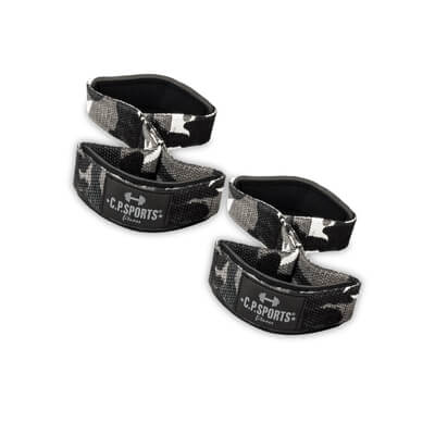 Figure 8 Straps - Lifting Loops, white camo, C.P. Sports