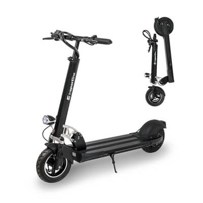 El-scooter Fortor, black, inSPORTline