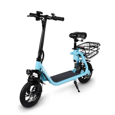 El-scooter Billar II 500W 12'', blue, W-TEC