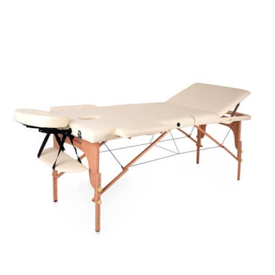 Massagebnk Japane, creamy yellow, inSPORTline
