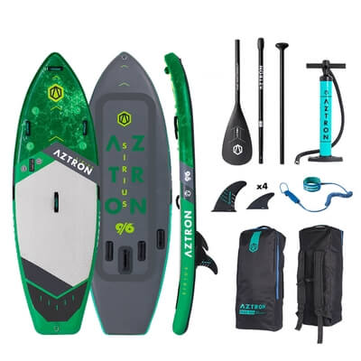 Paddleboard, Aztron Sirius 9'6'', uppblsbar SUPinkl. tillbehrspaket