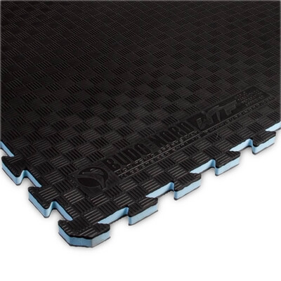 Pusselmatta 100 x 100 x 2.3 cm, svart/gr, Budo-Nord