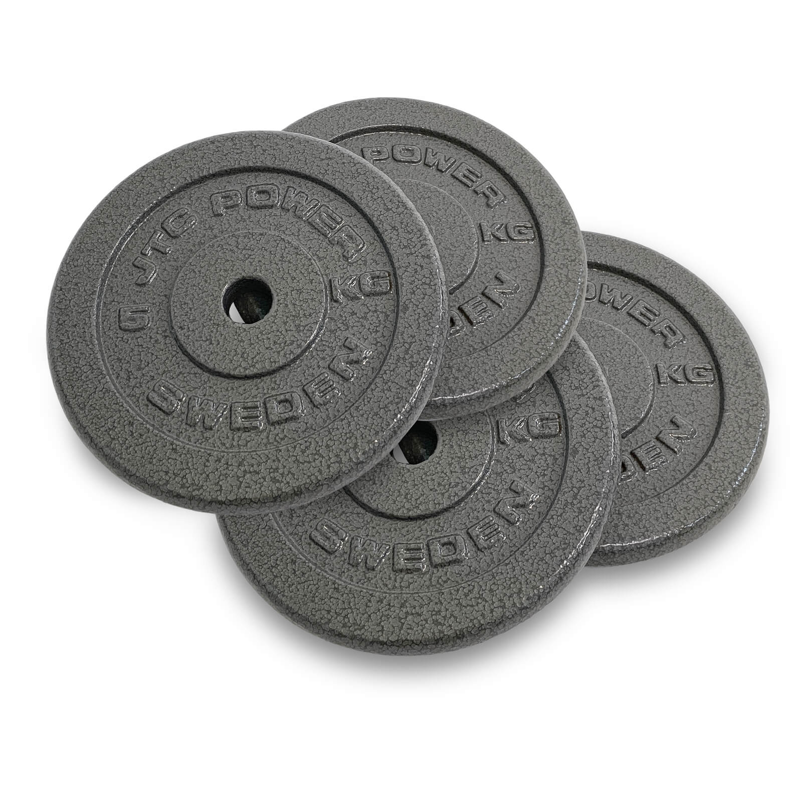 Kolla in Viktskivor Metall 25 mm, 4 x 5 kg, JTC Power hos SportGymButiken.se