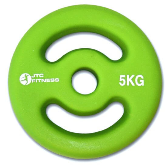 Kolla in BarPump viktskiva, JTC Fitness, 5 kg hos SportGymButiken.se