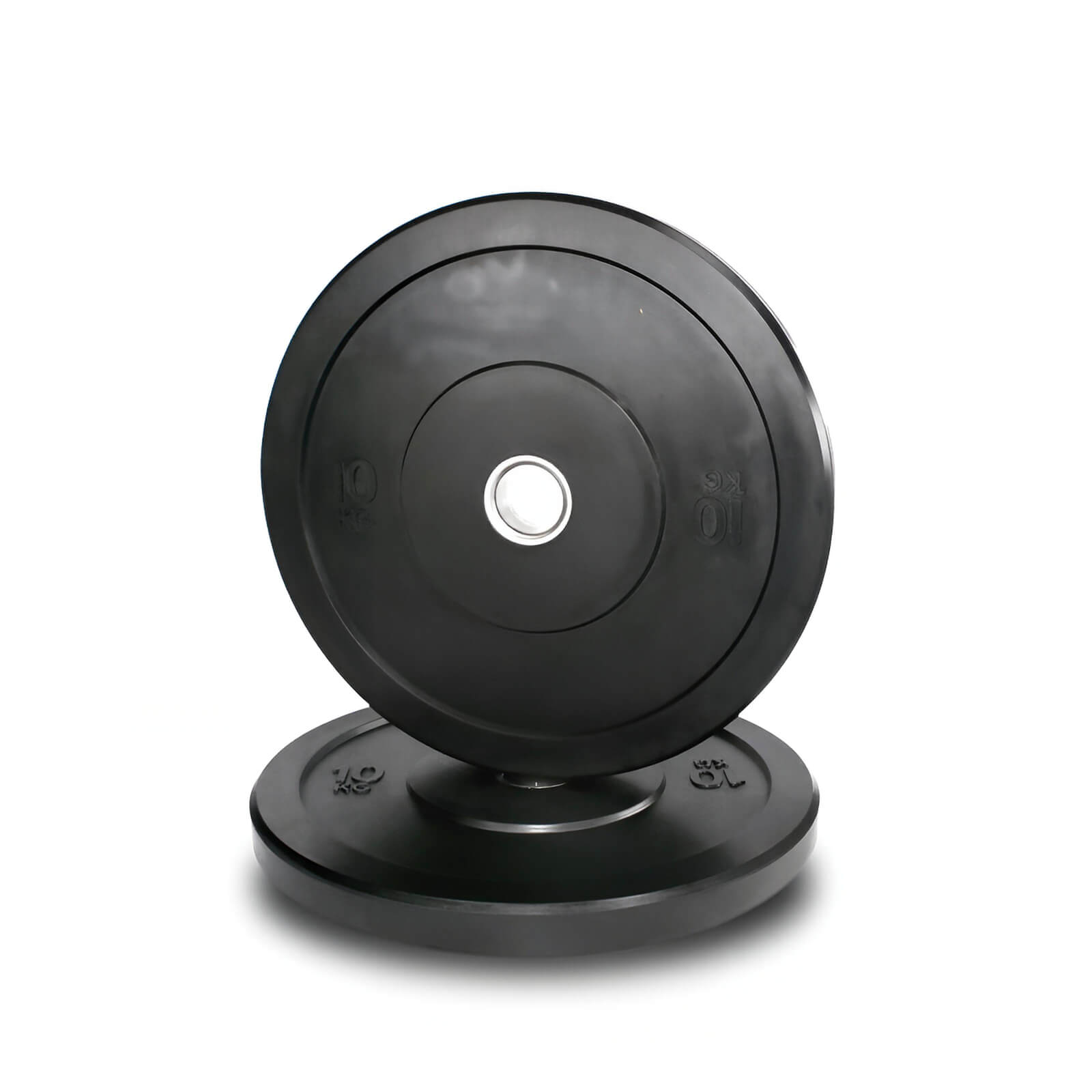 Kolla in Bumper Viktskivor Basic, 2 x 10 kg, JTC Power hos SportGymButiken.se