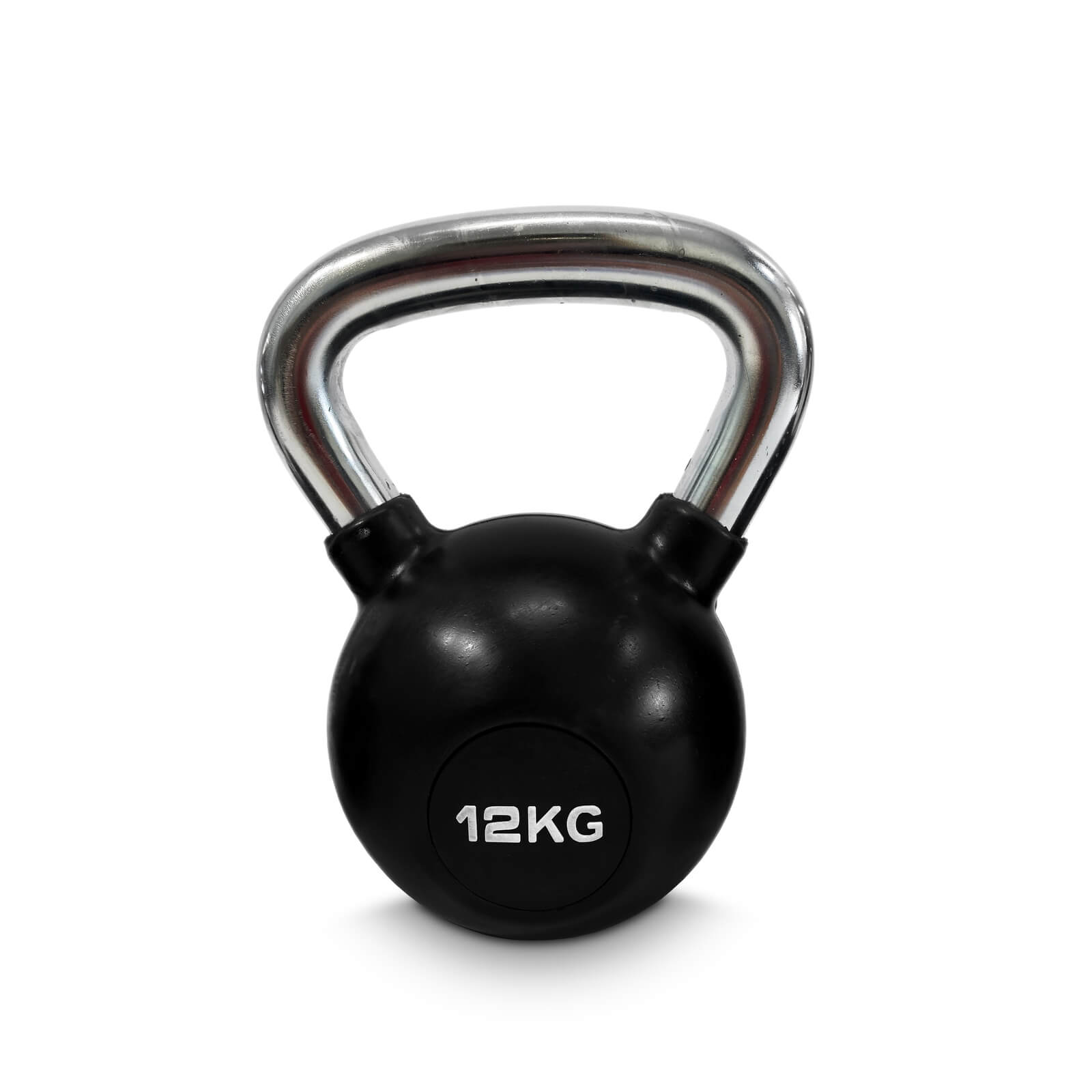 Kettlebell gummi/krom, 12 kg, JTC Power