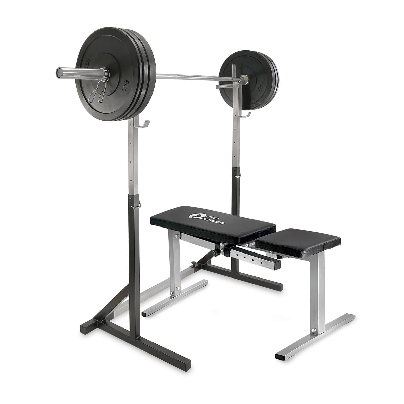 Köp Bänk, Ställning & Bumperset 80 kg, JTC Power online hos .