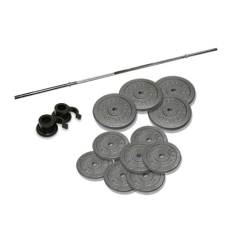 Kolla in Skivstångsset 87 kg, JTC Power hos SportGymButiken.se